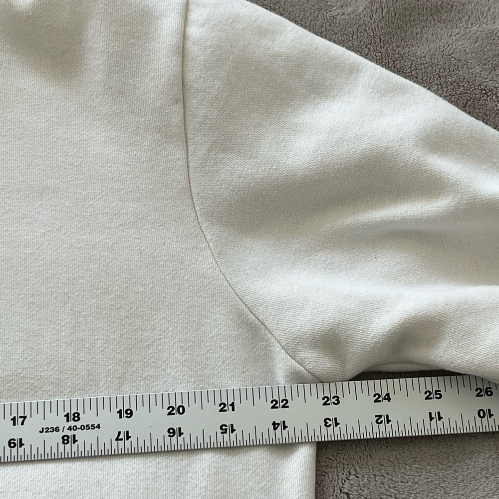 Polo Ralph Lauren Mens L White Beach Ball Polo Bear Hoodie Sweatshirt Preppy - Picture 10 of 16
